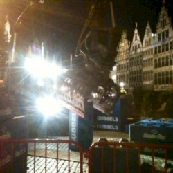 And then we have the demolition... It's a fact, World Cup Trial Antwerp 2013 bye bye