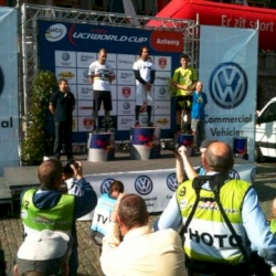 Podium overall World Cup ranking: 3th Jack Carthy, 2nd Vincent Hermance & 1st Gilles Coustellier!
