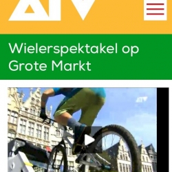 Watch here the recap, broadcasted @ ATV!
http://atv.be/nieuws/2014-09-28/wielerspektakel-op-grote-markt/