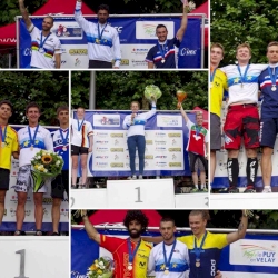The new UEC - Union Européenne de Cyclisme Champions! 